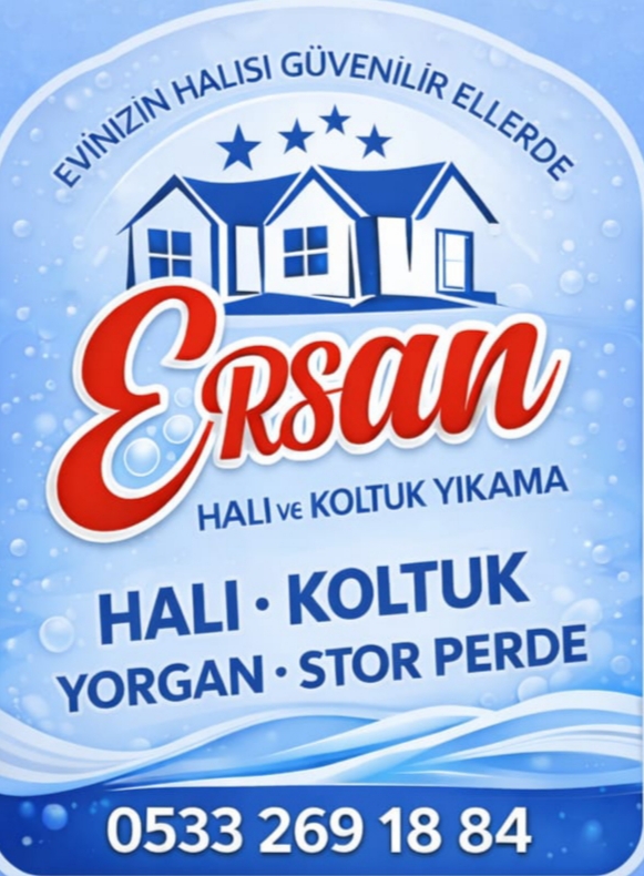 Temiz oturma odası ve halı
